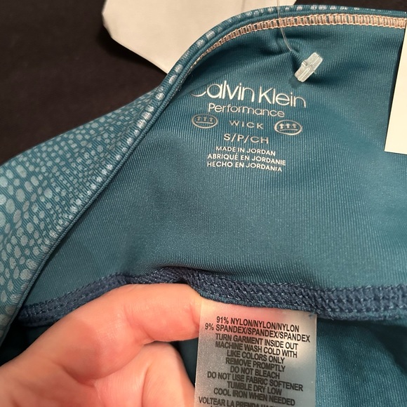 NWT Lot of Calvin Klein Performance Sz Small High Waist Biker Athletic Shorts! - Picture 6 of 14